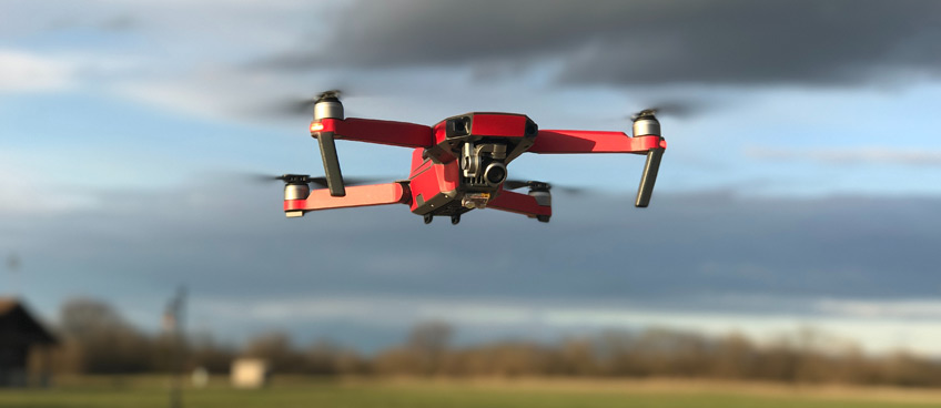 Drone flying at Three Sisters Circuit