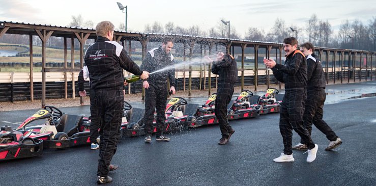 Adult Karting with Friends Adult Karting with Friends