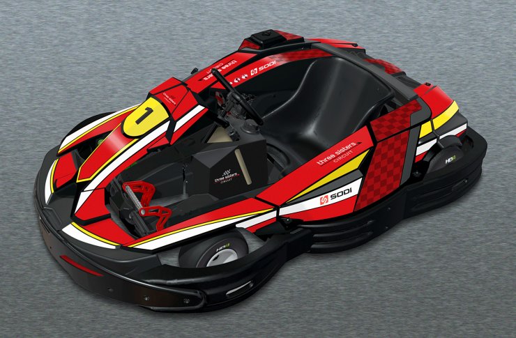 The Sodi RT10 kart